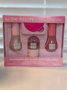 Glow Recipe X Beautyblender Watermelon Glow Bestsellers  (NEW)